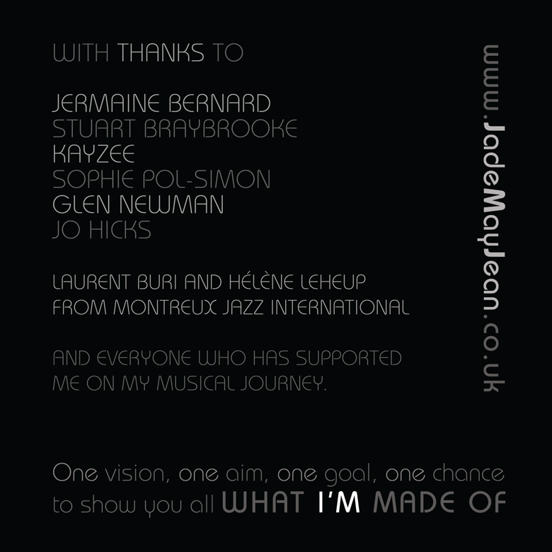 Glen Newman Design Jade Mayjean CD