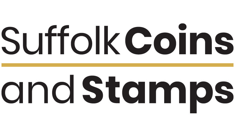 Glen Newman Design Suffolk Coins and Stamps Logo